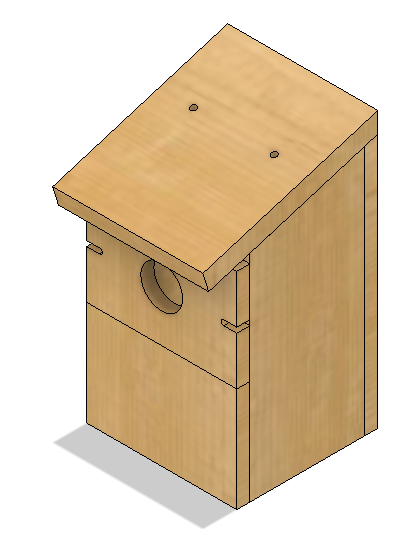 CAD picture of the enclosure